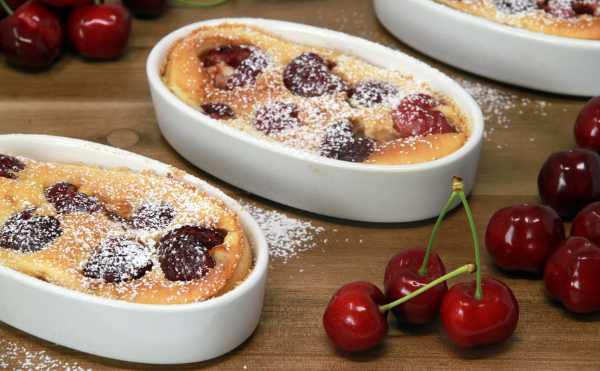 Recette clafoutis au four à bois